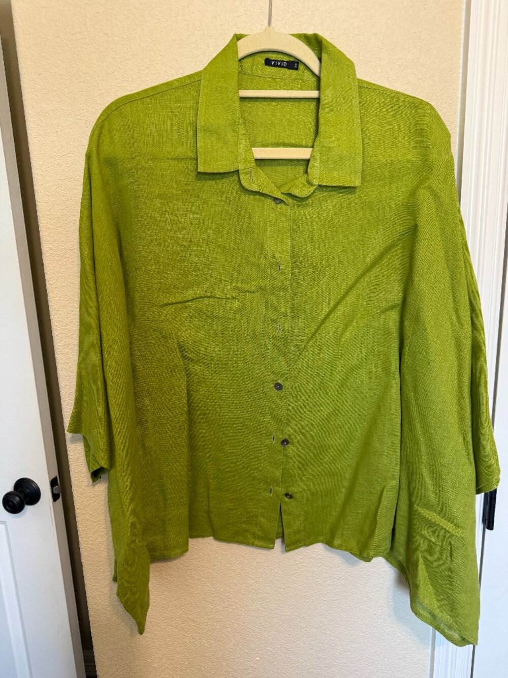 Vivid Linen Camp Shirt